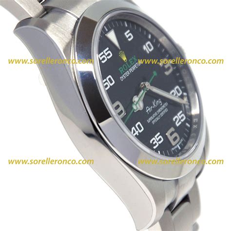 rolex air king sorelle ronco